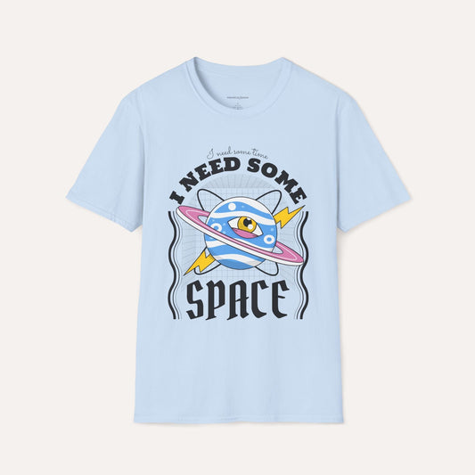 I Need Some Space T-Shirt – Funny Outer Space Graphic Tee with Planet Eye Design