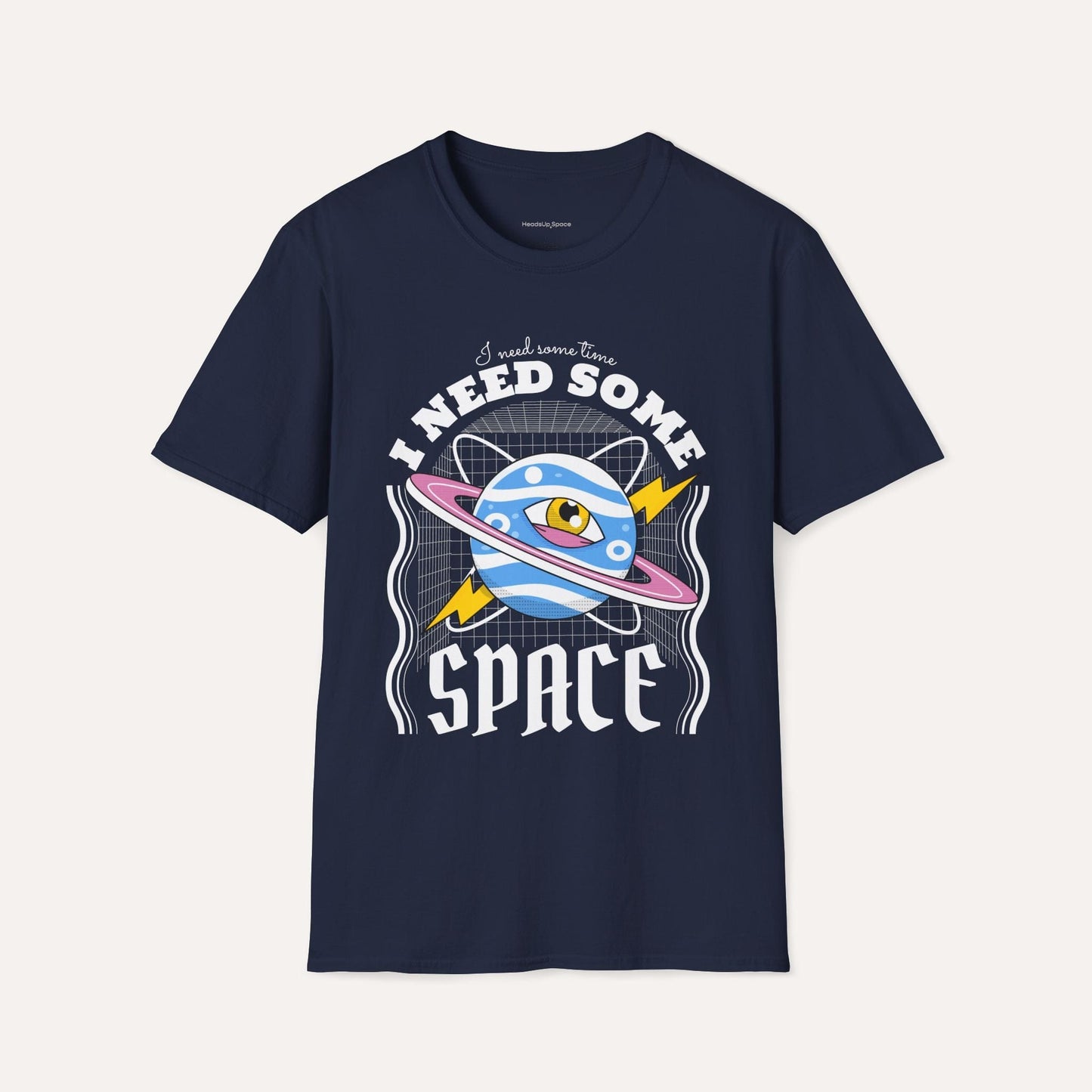I Need Some Space T-Shirt – Funny Outer Space Graphic Tee with Planet Eye Design