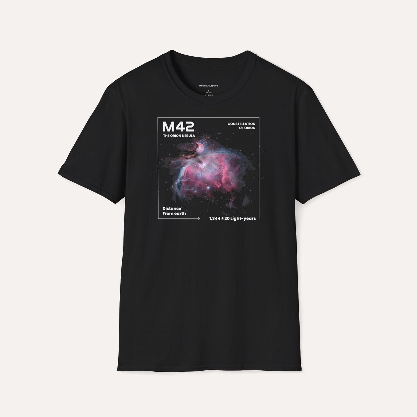 M42 Orion Nebula T-Shirt – Constellation of Orion DE