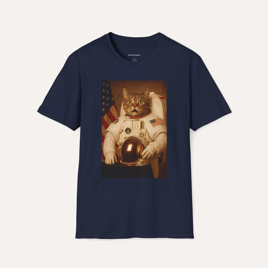 Cosmic Cat Astronaut – Lost in Space T-Shirt