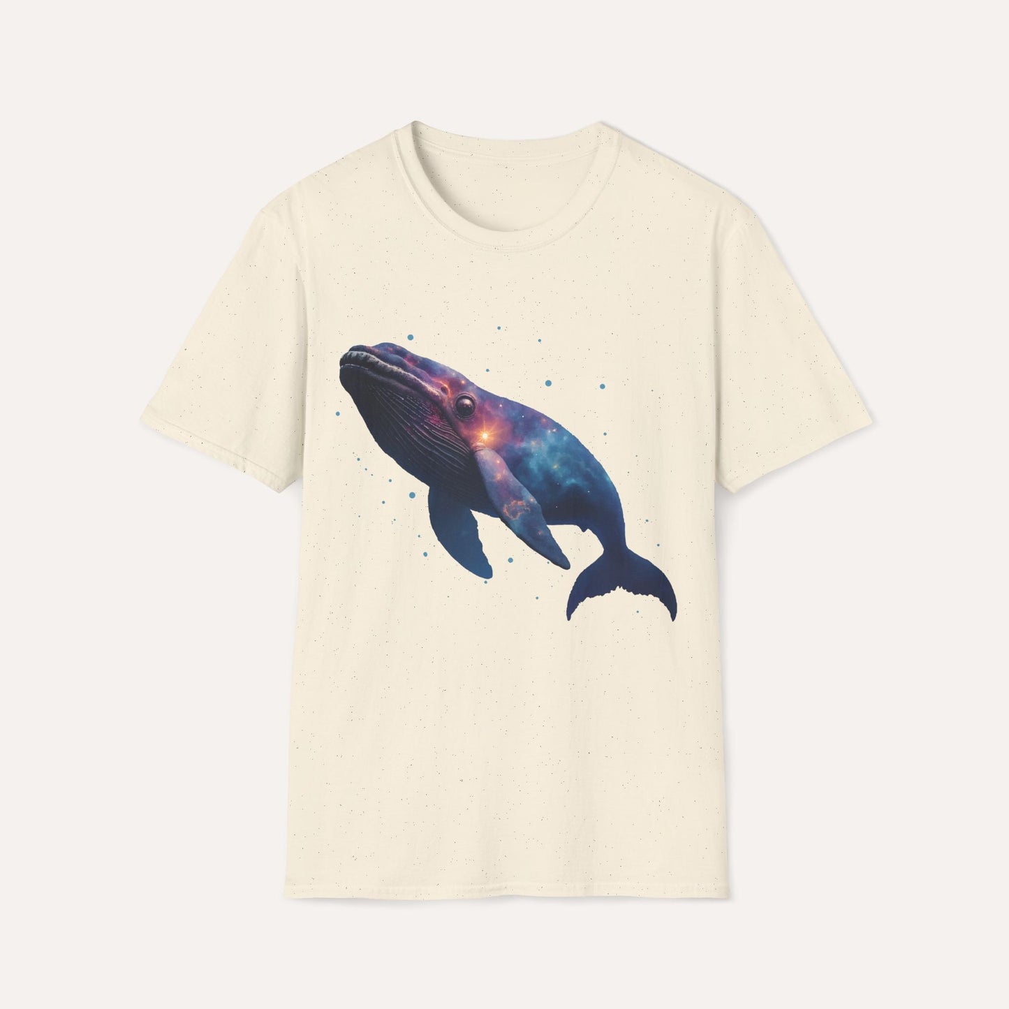 Galaxy Whale T-Shirt – Cosmic Animal Tee for Ocean & Space Lovers
