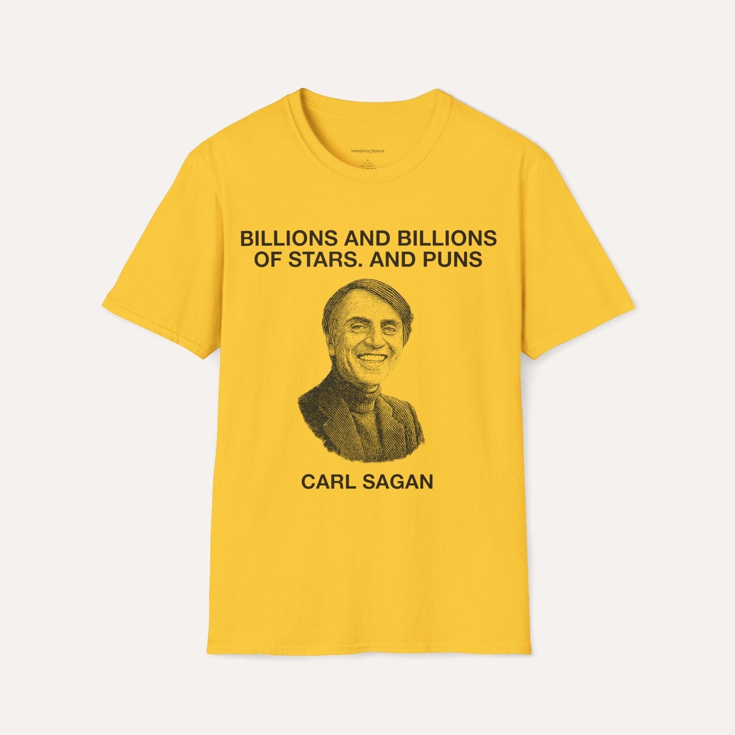Billions and Billions of Laughs – Carl Sagan Tee
