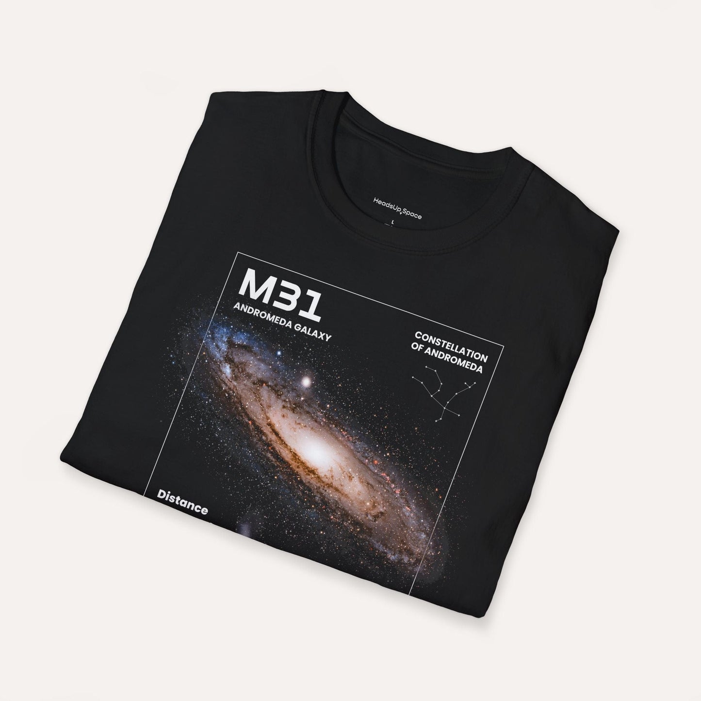 M31 Andromeda Galaxy T-Shirt – Constellation of Andromeda DE