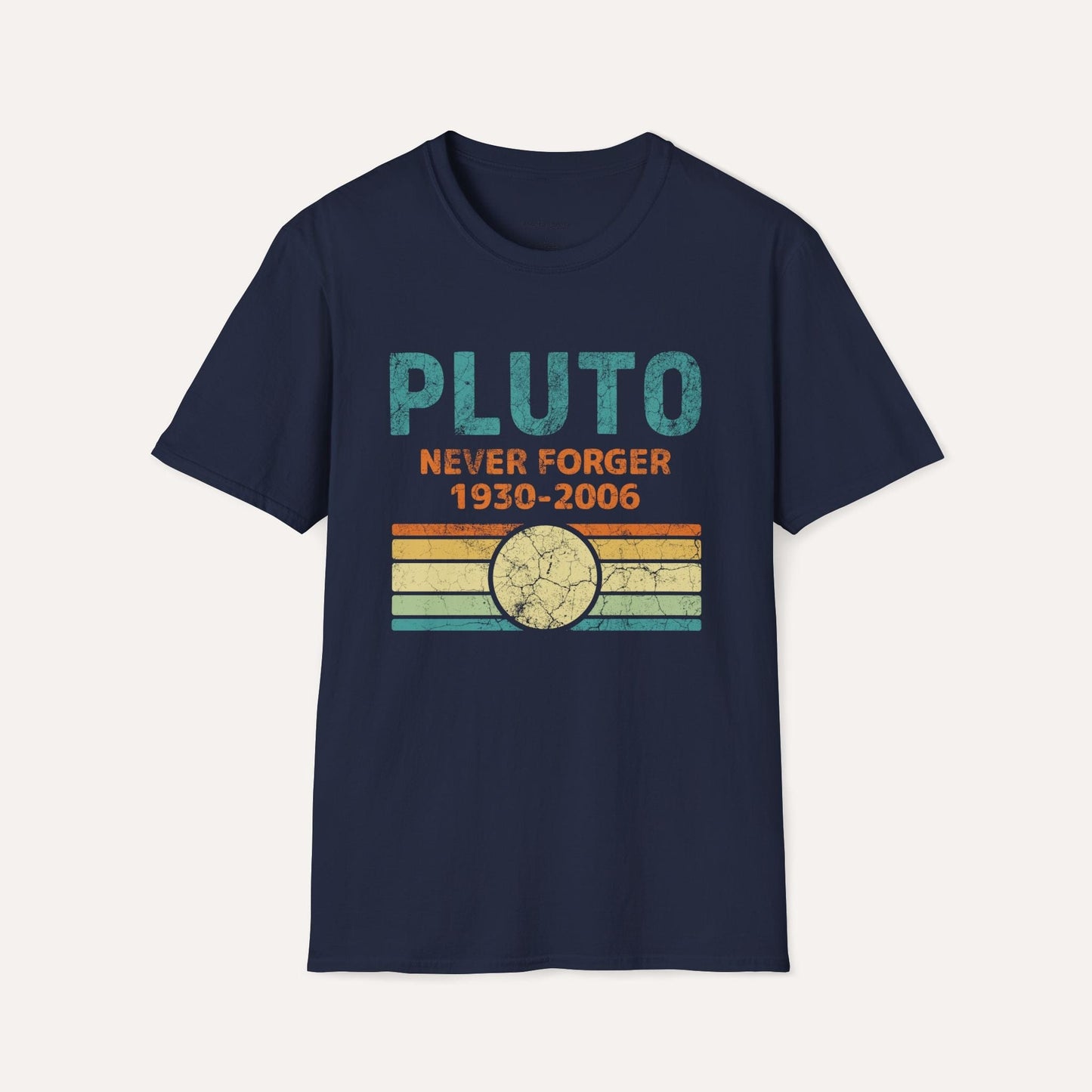 "Pluto-Never Forget" Retro tee
