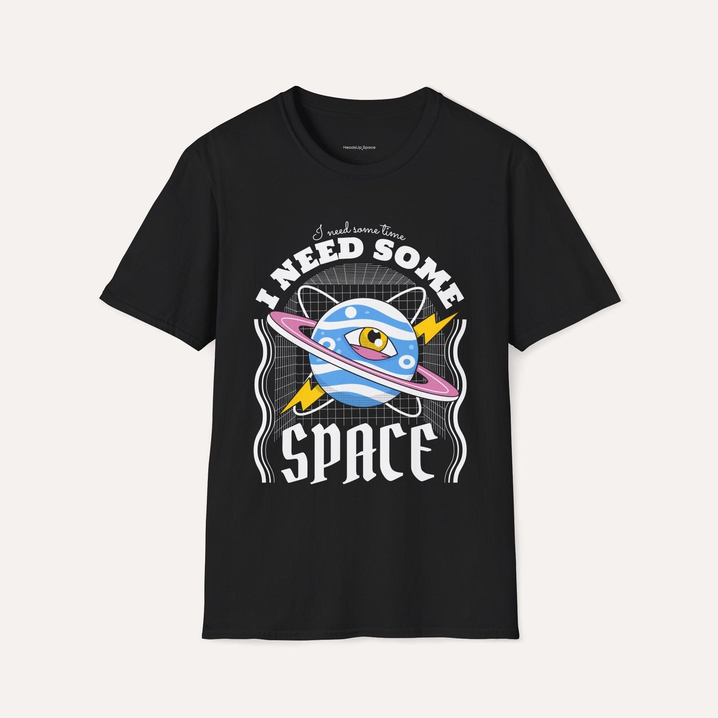 I Need Some Space T-Shirt – Funny Outer Space Graphic Tee with Planet Eye Design