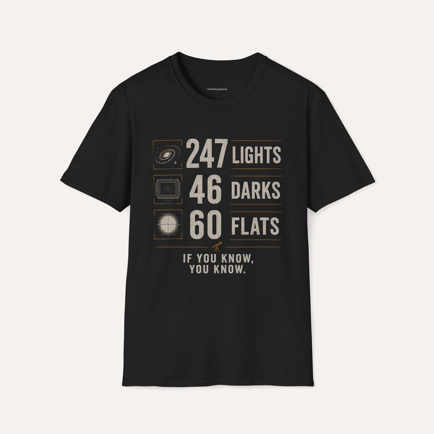 Lights, Darks, Flats T-Shirt