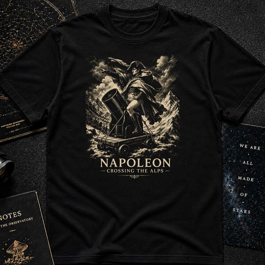 Napoleon with telescope