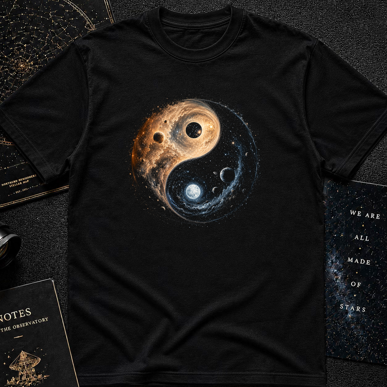 Cosmic Yin Yang T-Shirt