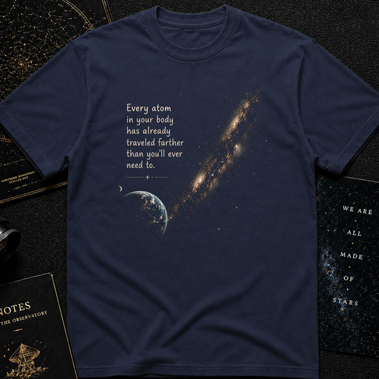 Travel of the atom T-Shirt