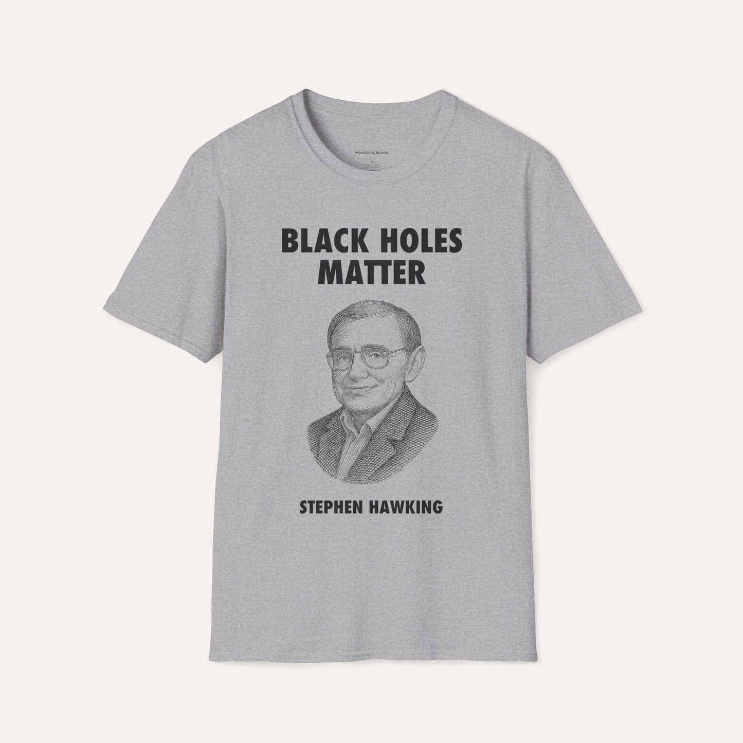 Black Holes Matter – Stephen Hawking Tribute Tee