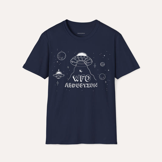 WFO – Work From Office Astronaut T-Shirt | Out of Orbit Office Life Parody Tee