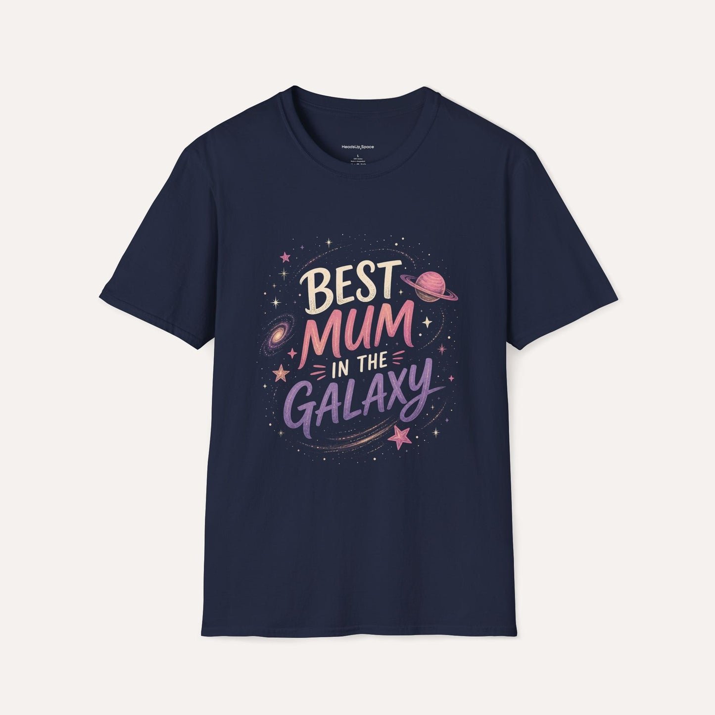Best Mum in the Galaxy T-Shirt – Cute Cosmic Design, Colorful Space Gift for Mom