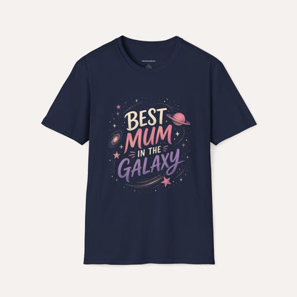 Best Mum in the Galaxy T-Shirt – Cute Cosmic Design, Colorful Space Gift for Mom