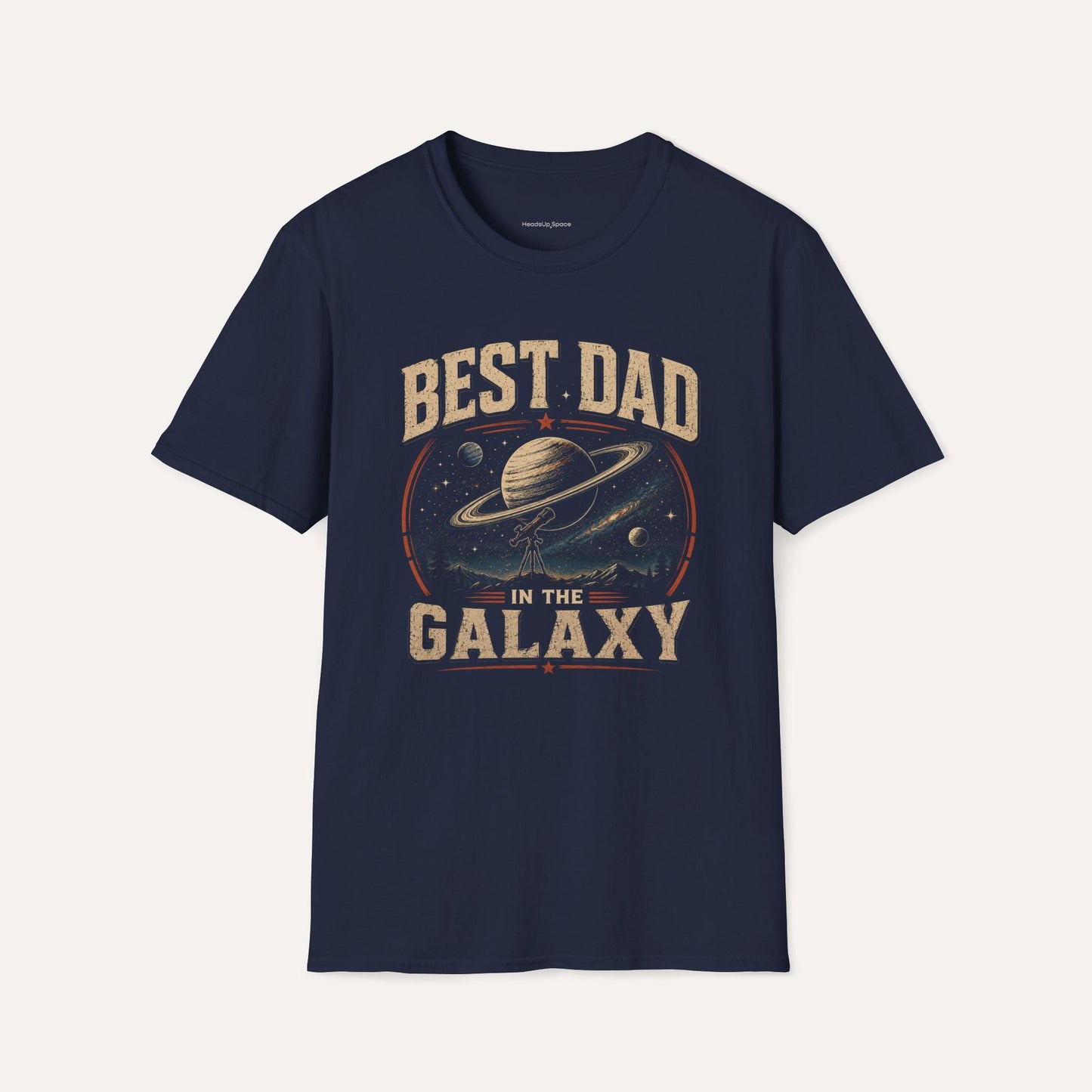 Best Dad in the Galaxy T-Shirt – Space Lover Father’s Day Gift