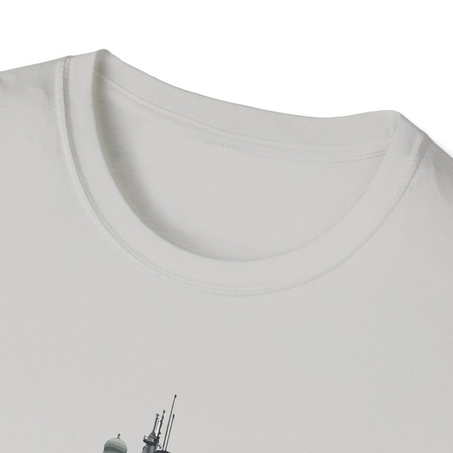 Futuristic UFO Hovercraft Design T-Shirt