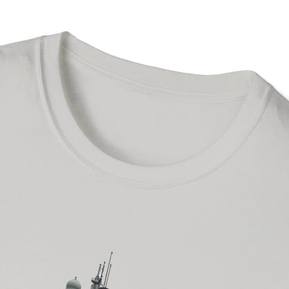 Futuristic UFO Hovercraft Design T-Shirt