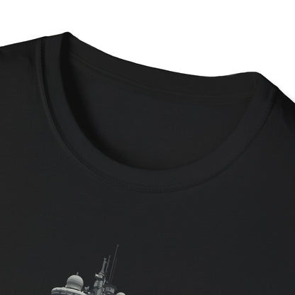 Futuristic UFO Spaceship T-Shirt – Sci-Fi Techwear Gift for Space Lovers