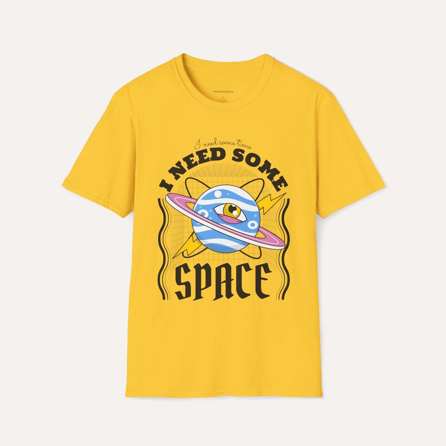 I Need Some Space T-Shirt – Funny Outer Space Graphic Tee with Planet Eye Design