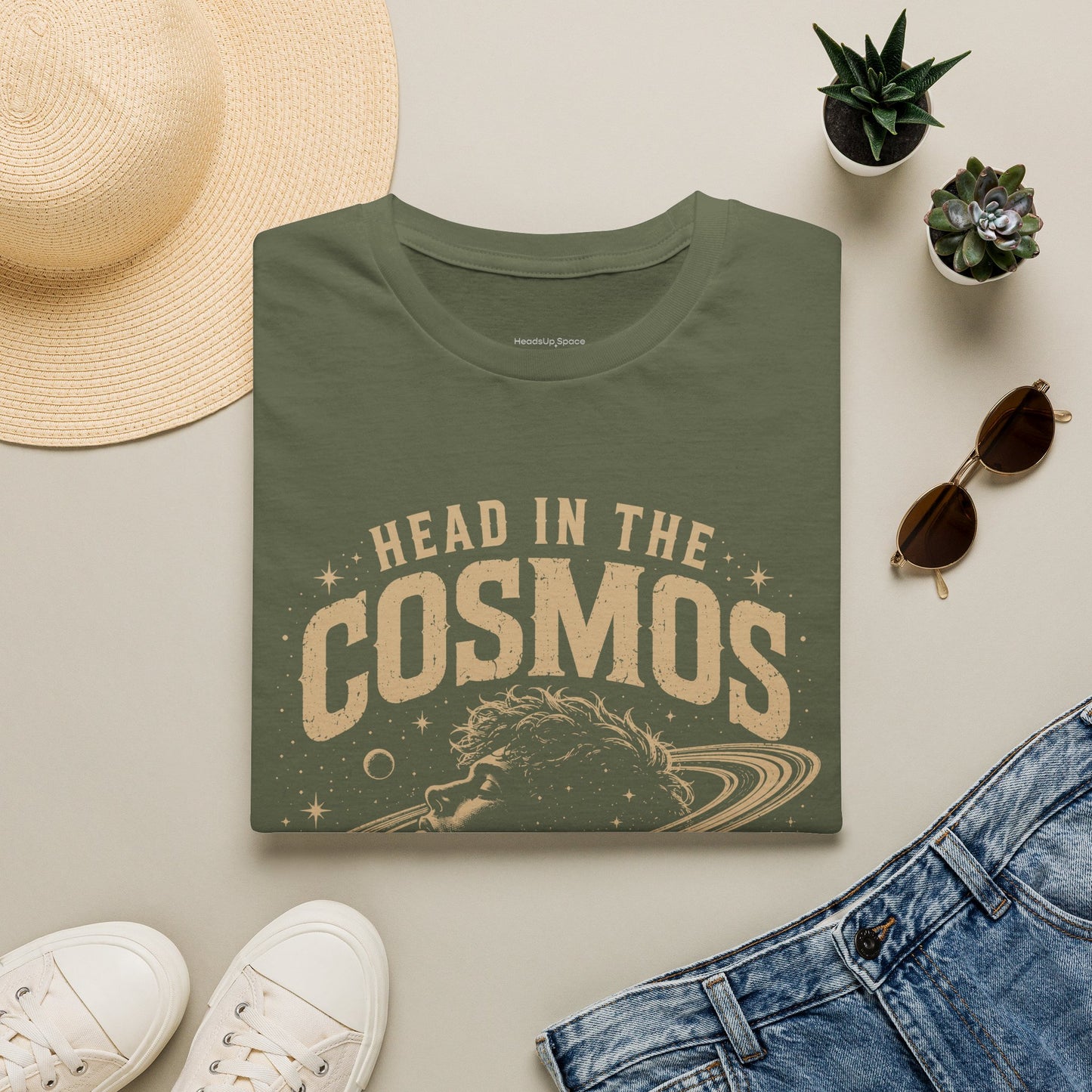 Head in the cosmos