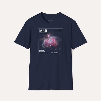 M42 Orion Nebula T-Shirt – Constellation of Orion DE