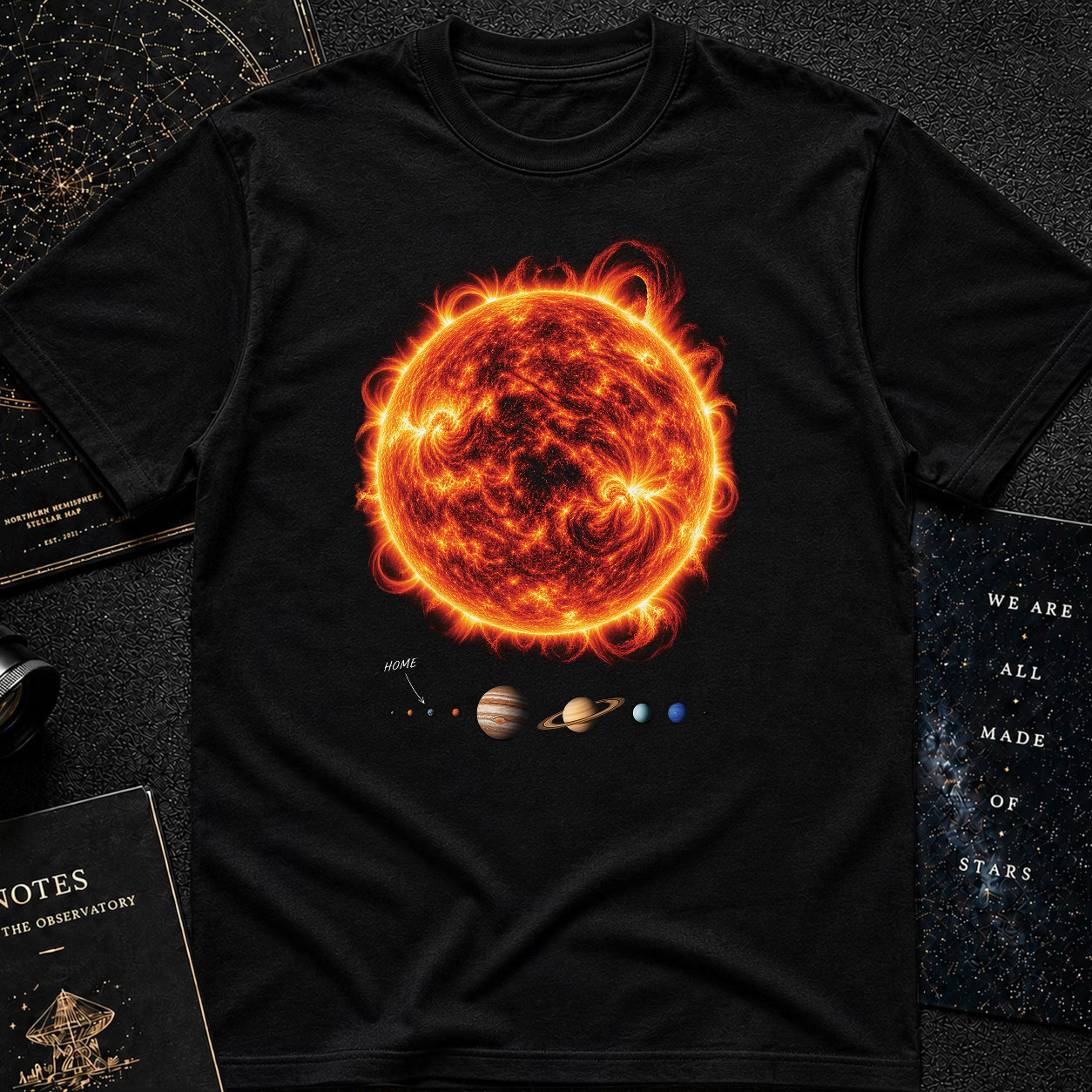 Home in solar system T-Shirt