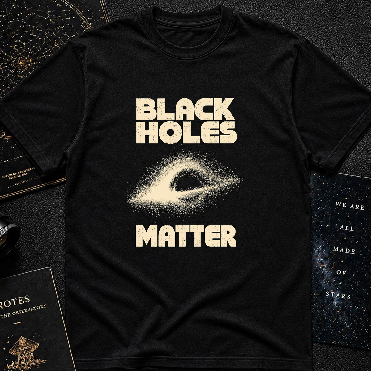 Retro Black Hole T-Shirt