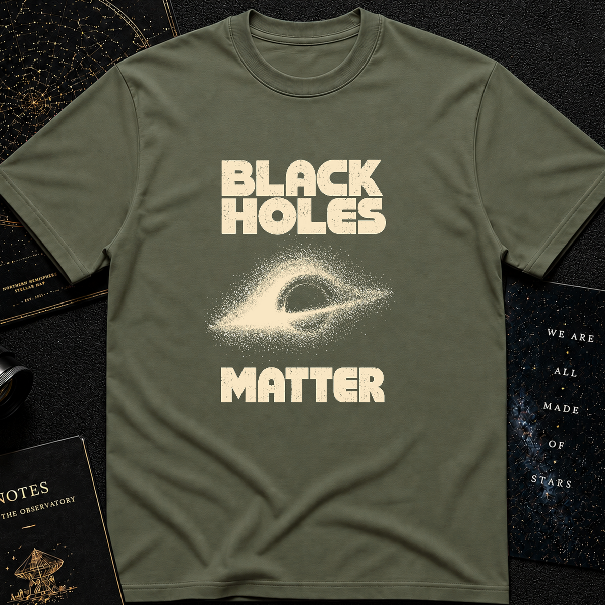 Retro Black Hole T-Shirt
