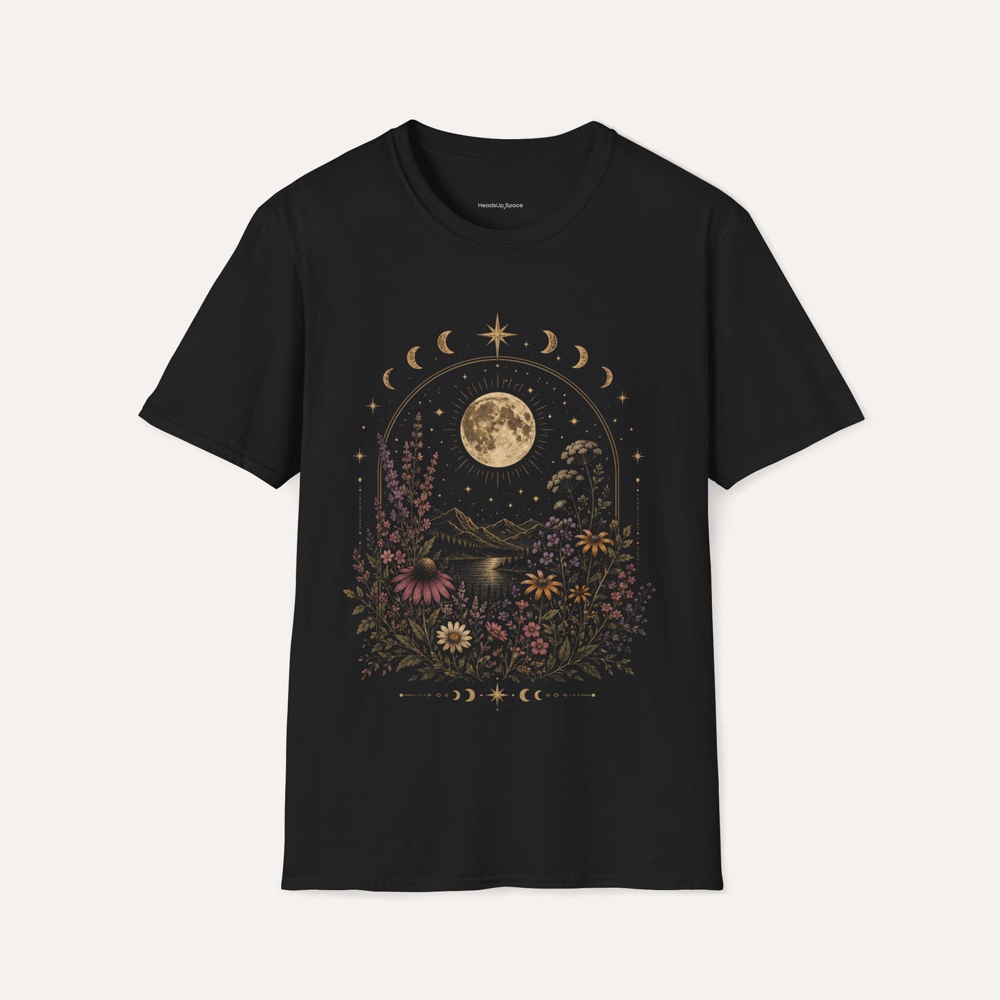 Flowers & Moon T-Shirt