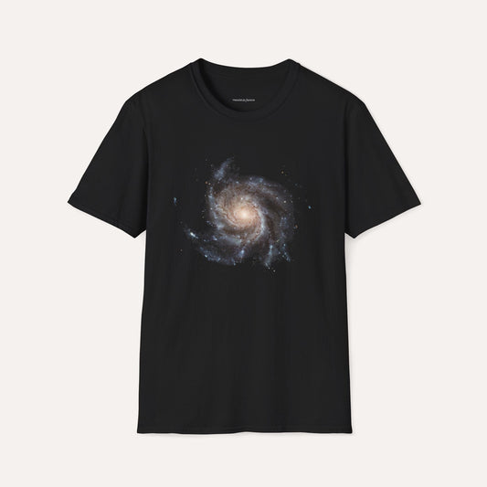 Messier 101 Pinwheel Galaxy T-Shirt – Spiral Galaxy Tee for Stargazers & Cosmos Fans