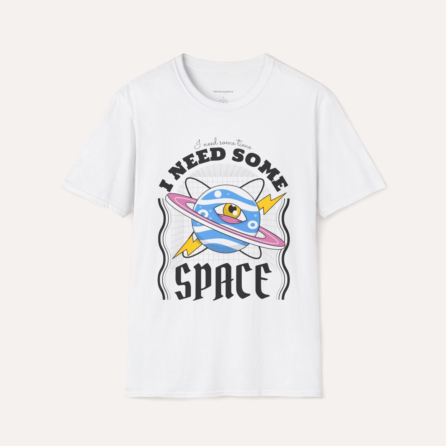 I Need Some Space T-Shirt – Funny Outer Space Graphic Tee with Planet Eye Design