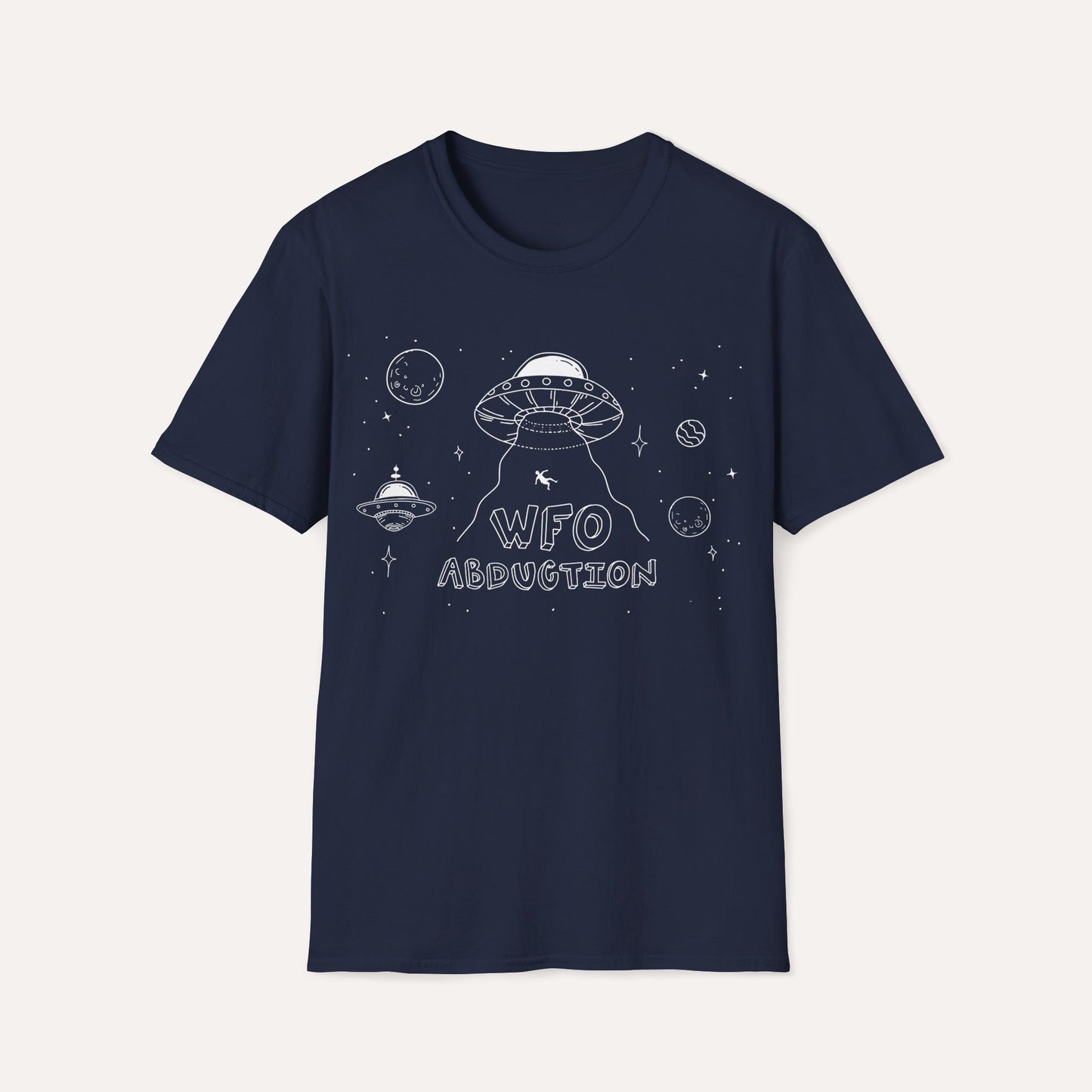 WFO – Work From Office Astronaut T-Shirt | Out of Orbit Office Life Parody Tee