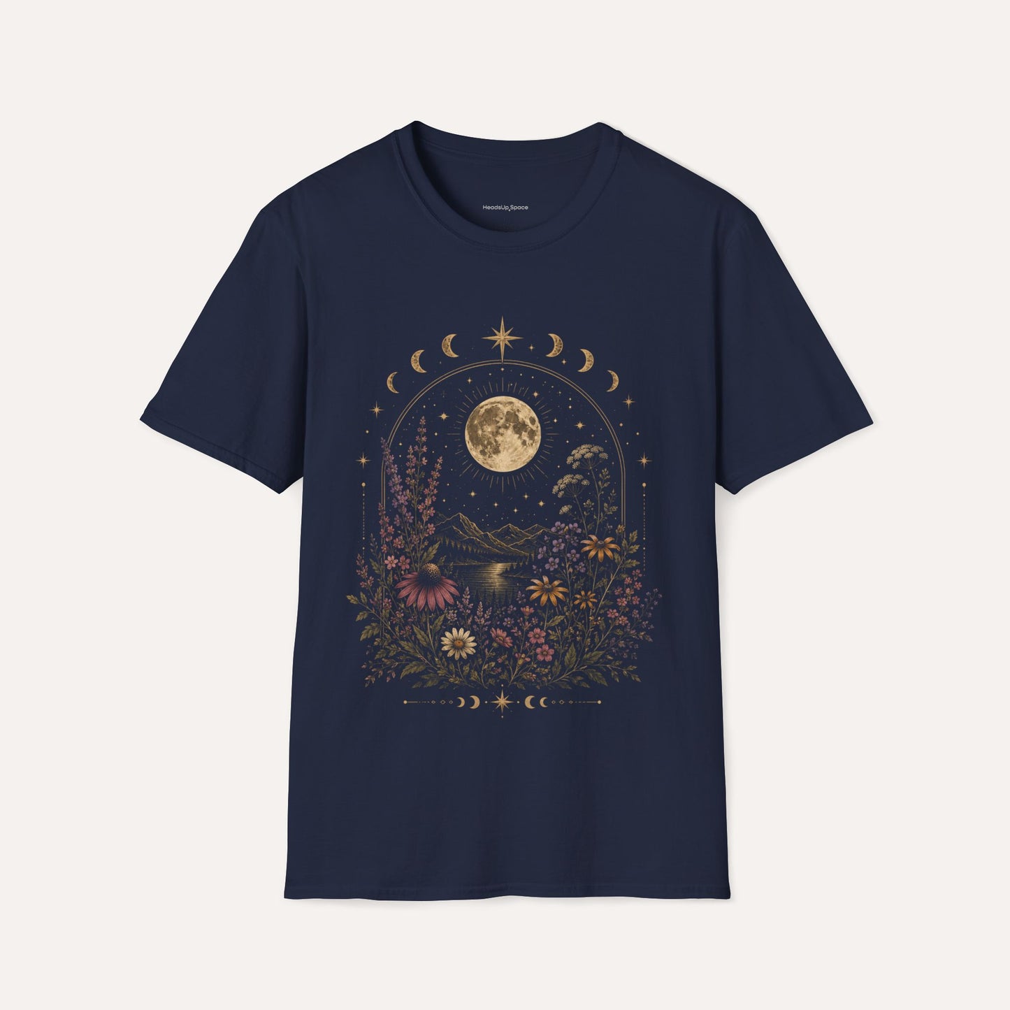 Flowers & Moon T-Shirt
