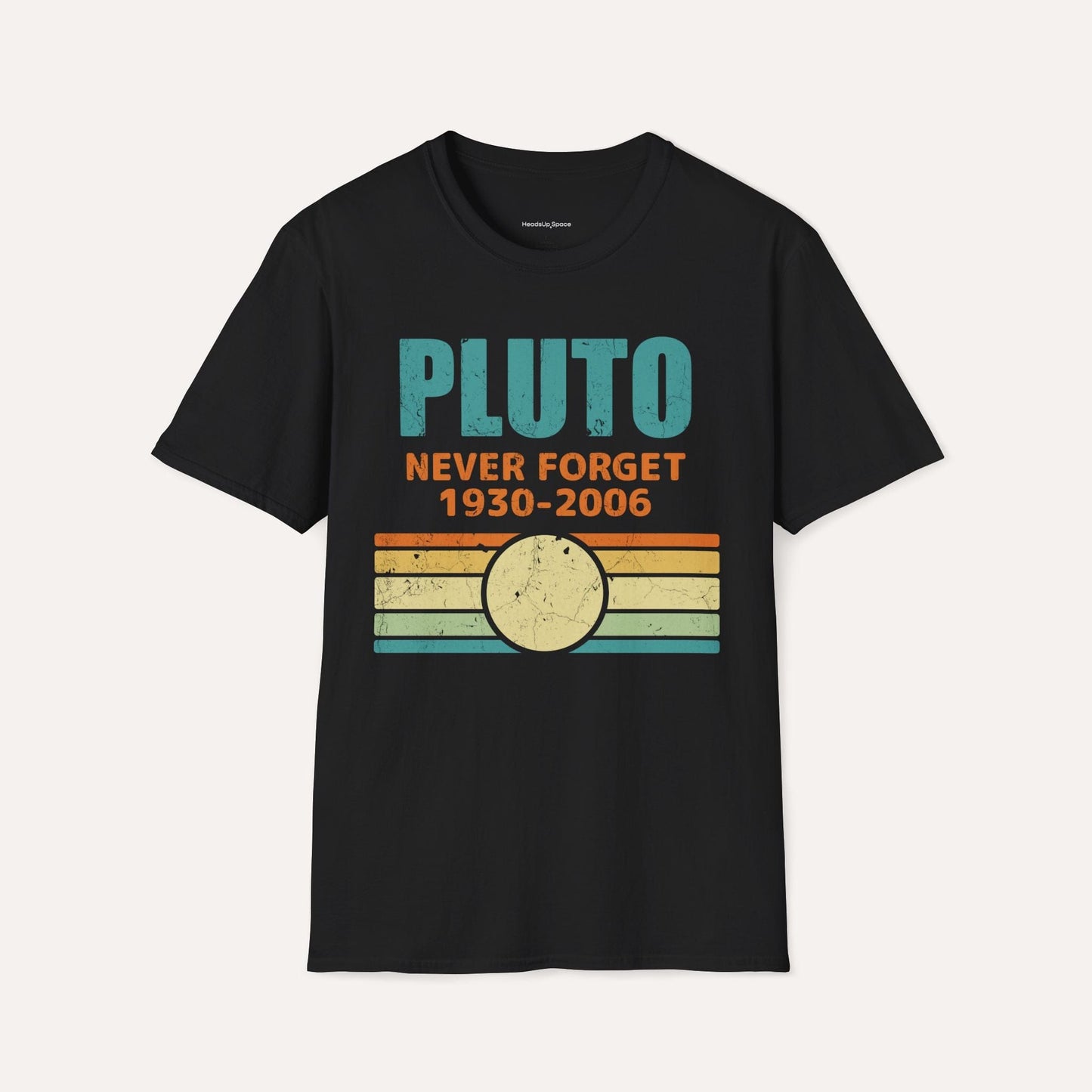 "Pluto-Never Forget" Retro tee