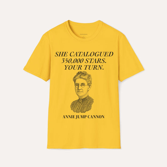 "Your Turn to Shine" – Annie Jump Cannon Tee