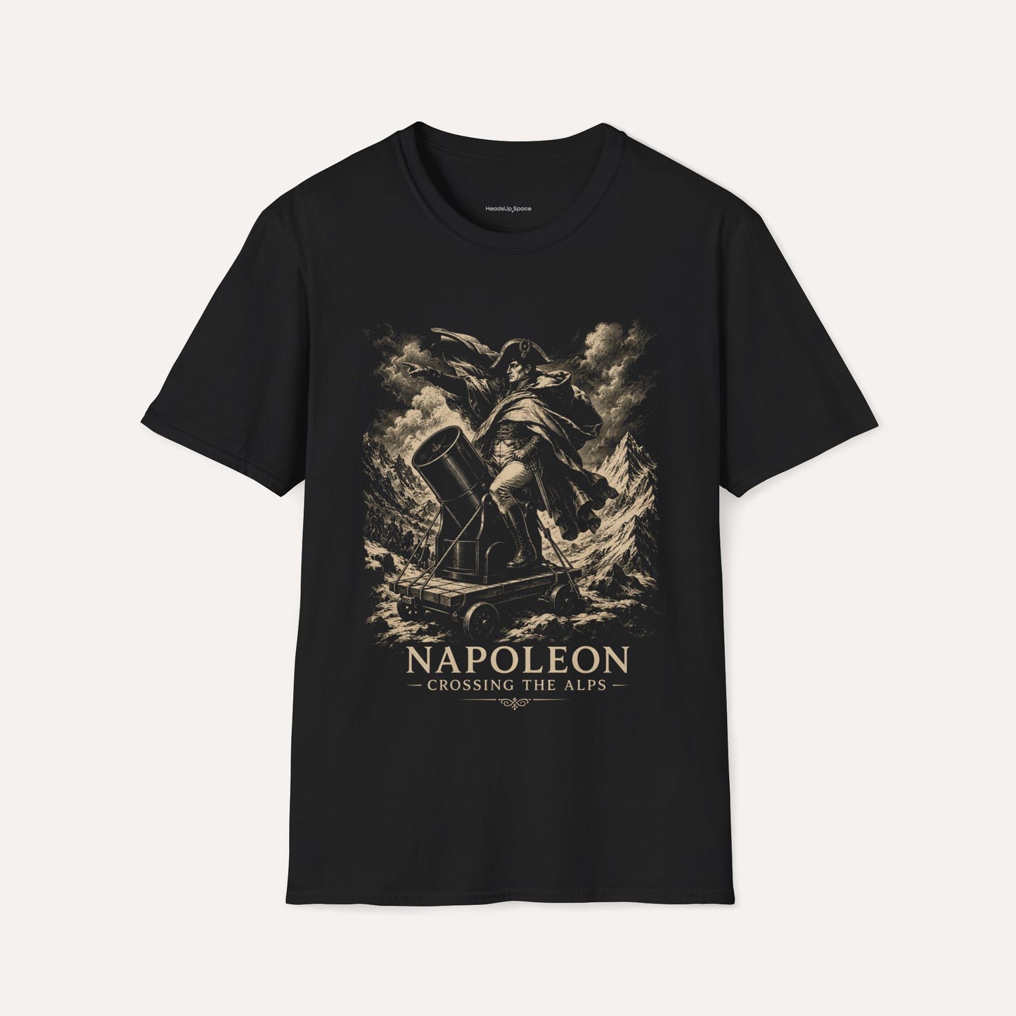 Napoleon with telescope