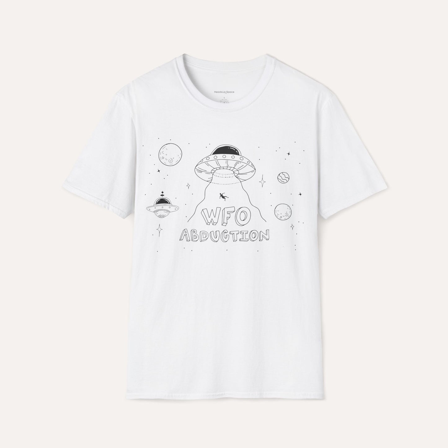 WFO – Work From Office Astronaut T-Shirt | Out of Orbit Office Life Parody Tee