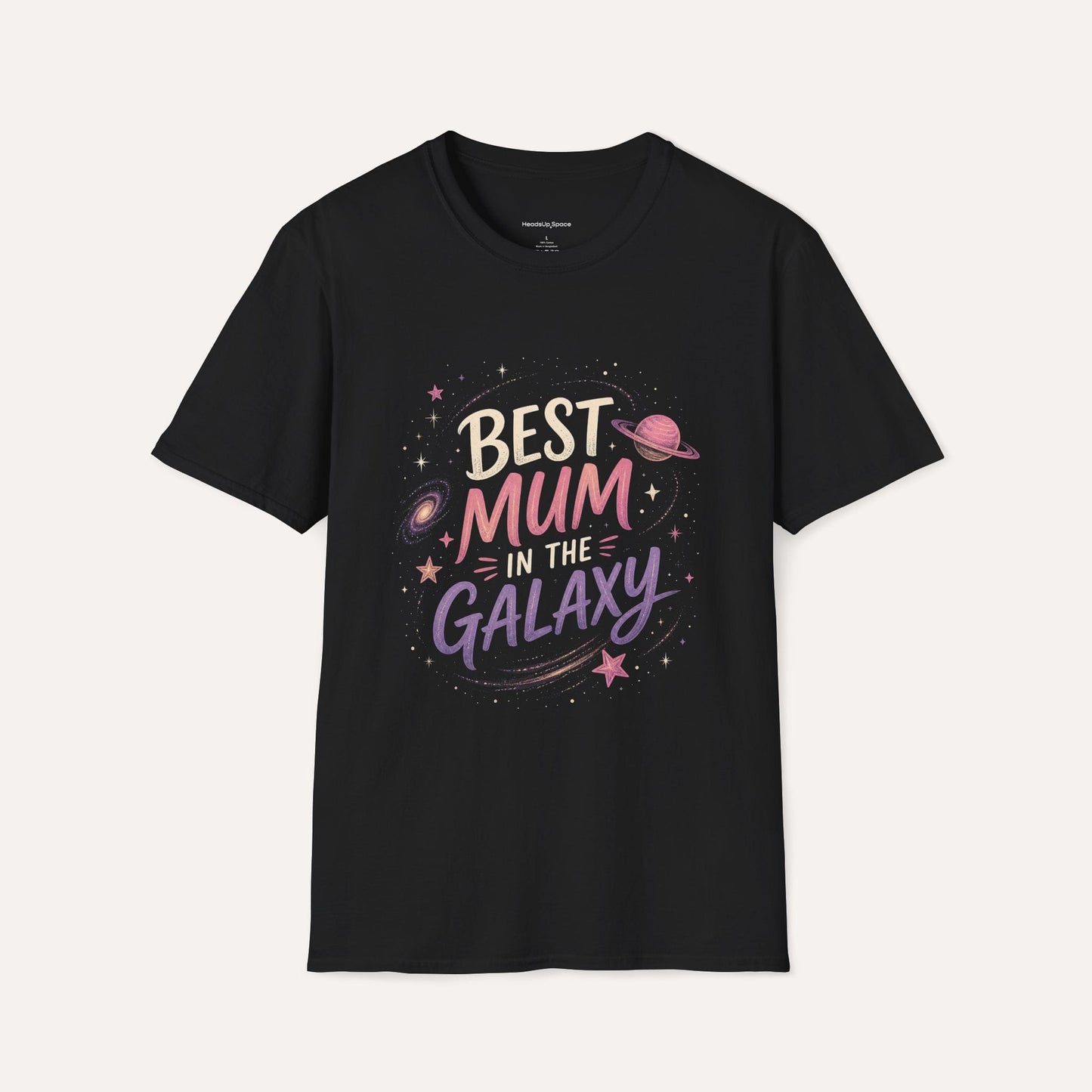 Best Mum in the Galaxy T-Shirt – Cute Cosmic Design, Colorful Space Gift for Mom