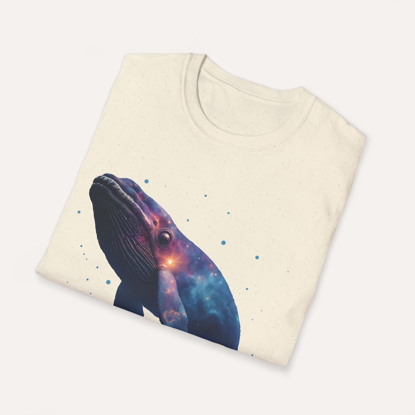 Galaxy Whale T-Shirt – Cosmic Animal Tee for Ocean & Space Lovers