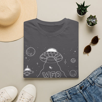 WFO – Work From Office Astronaut T-Shirt | Out of Orbit Office Life Parody Tee