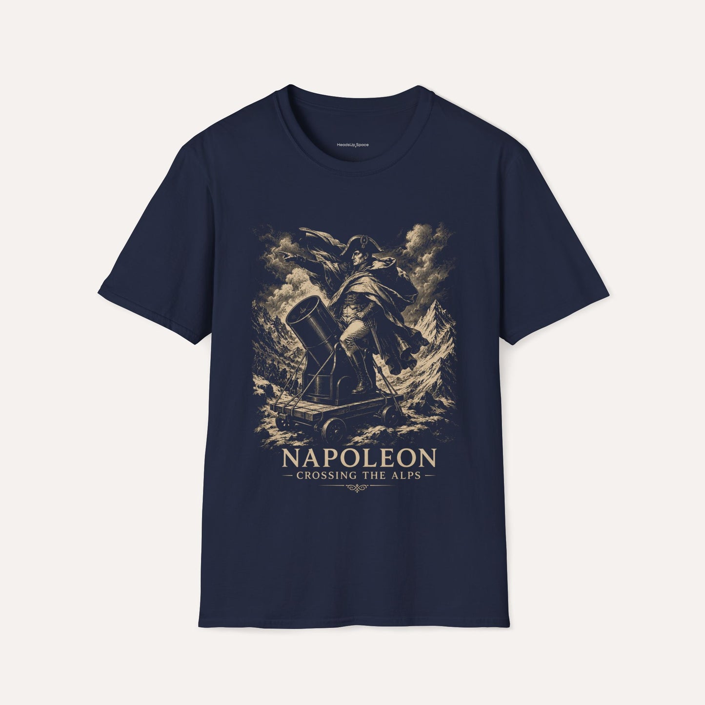 Napoleon with telescope