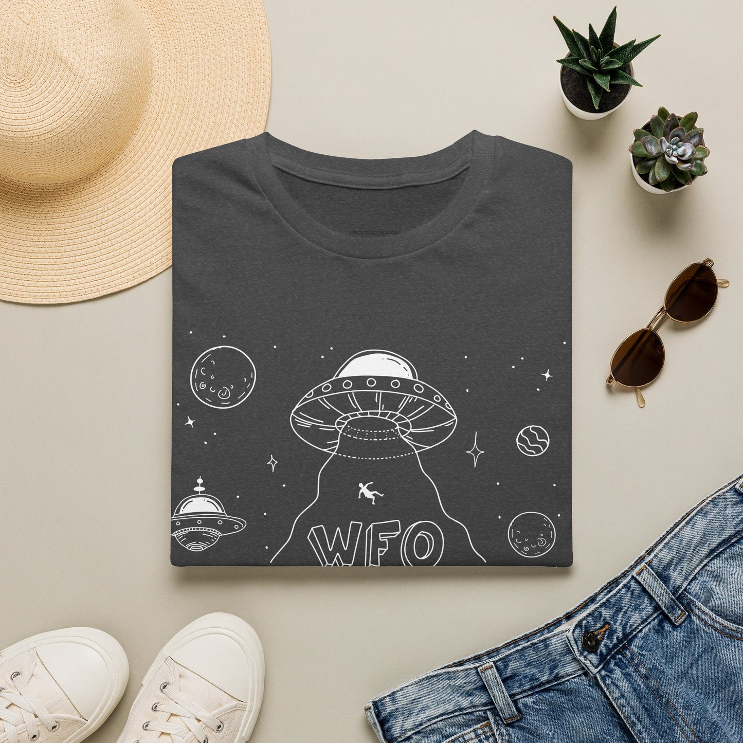 WFO – Work From Office Astronaut T-Shirt | Out of Orbit Office Life Parody Tee