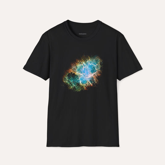 Crab Nebula M1 T-Shirt – Colorful Supernova Remnant Tee for Astronomy Fans