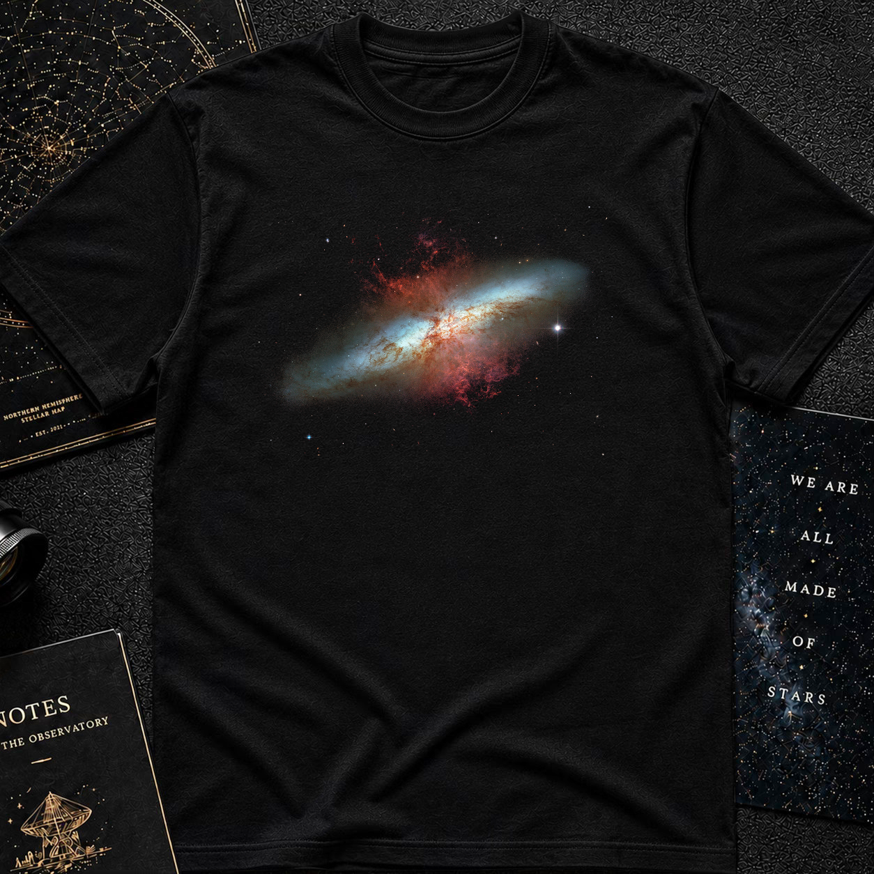 M82 Cigar Galaxy T-Shirt