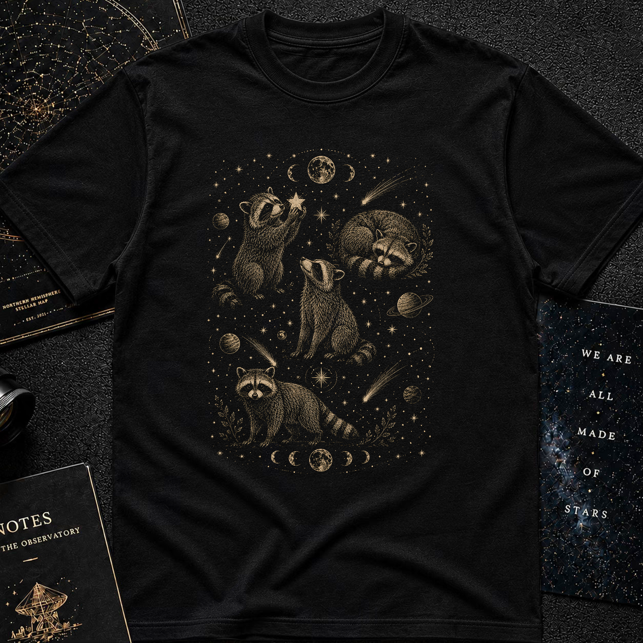 Raccoons & Stars T-Shirt