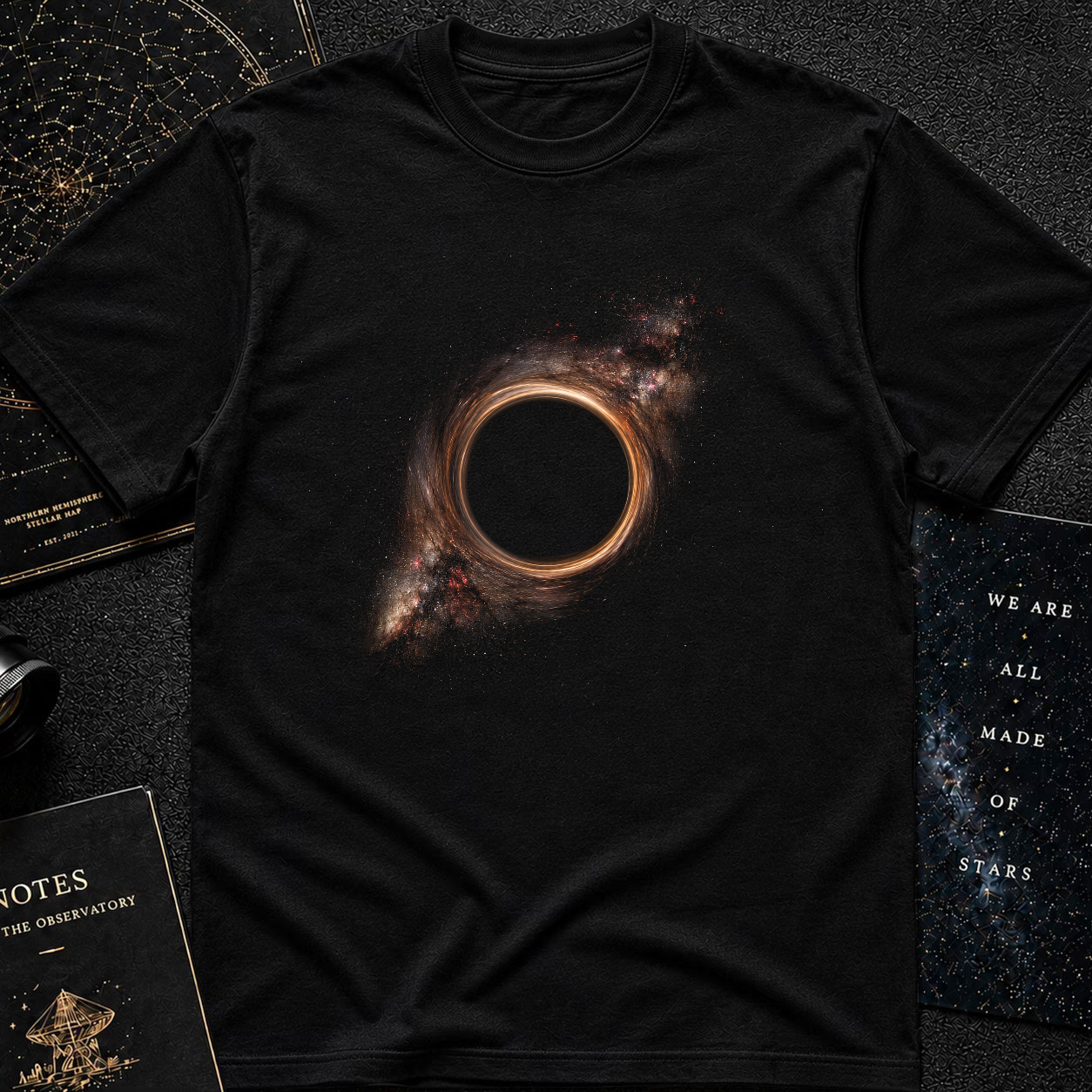 Blackhole and galaxy T-Shirt