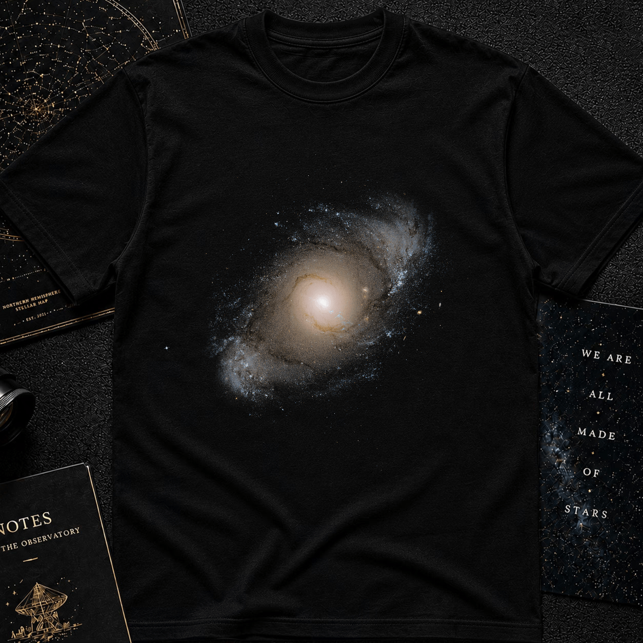 NGC 4151 Galaxy T-Shirt – Active Spiral Galaxy Tee for Astrophysics Enthusiasts