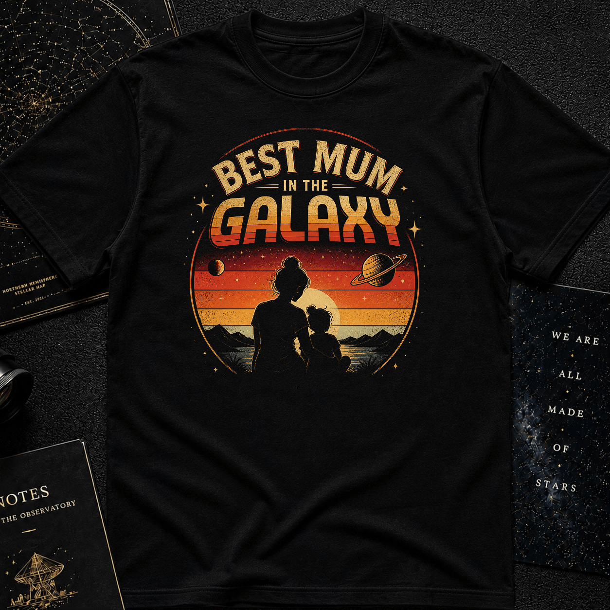 Best Mom in the Galaxy T-Shirt