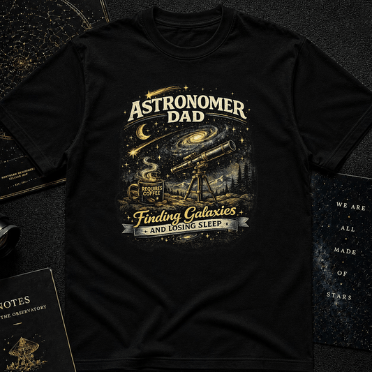 Funny Astronomer Dad T-Shirt