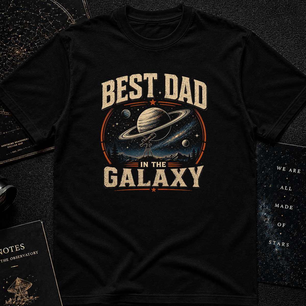 Best Dad in the Galaxy T-Shirt