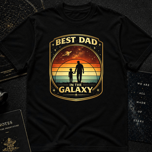 Best Dad in the Galaxy T-Shirt